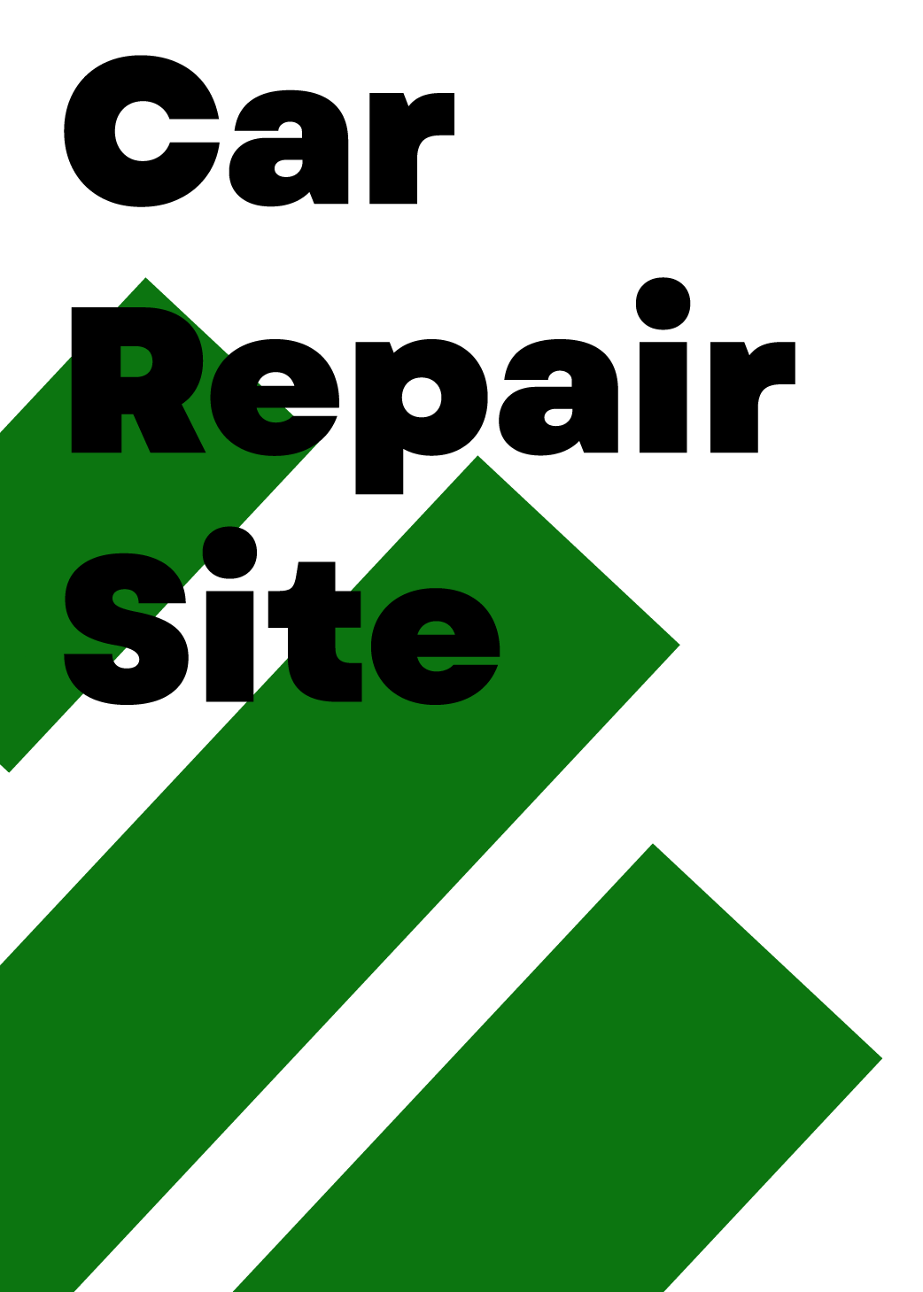 car repair portfolio site cover image